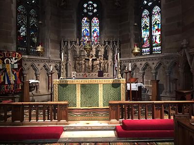 the high altar